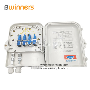 Caja de panel de distribución de fibra de 8 núcleos